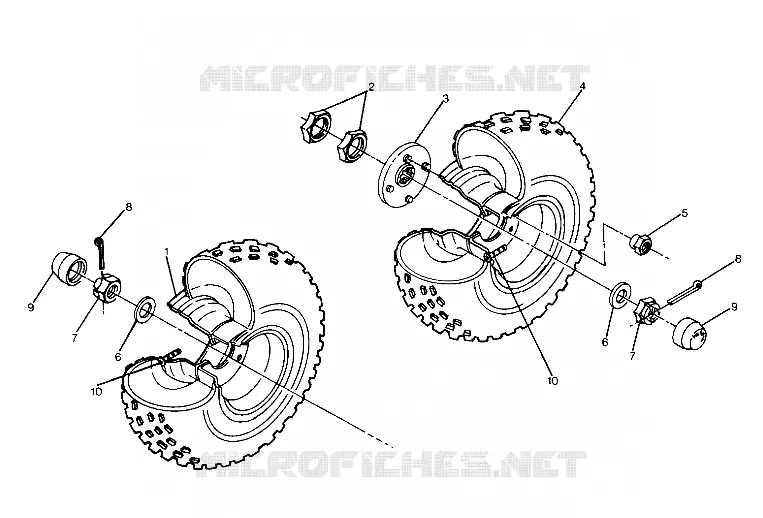 RUOTA MEDIO ASSEMBLY (4916361636020A)