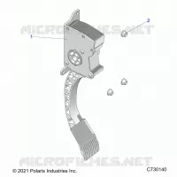 ENGINE, ACCELERATORE PEDALE