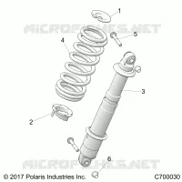 SOSPENSIONE POSTERIORE SHOCK MOUNTING