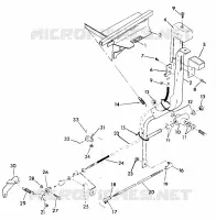 MONTAGGIO collegamento di turno Norwegian 350 4X4 (4922912291039A)