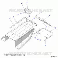 BODY, BUMPER, REAR, SNOWFLAP AND FANALE POSTERIORE COVER