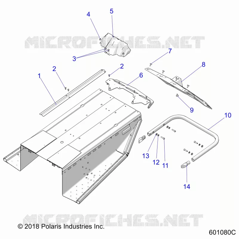 BODY, BUMPER, REAR, SNOWFLAP AND FANALE POSTERIORE COVER
