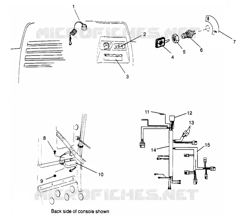 ACCENSIONE   cablaggio 500 EFI 0963774 and EUROPEAN 500 EFI E963774 (4936183618A014)