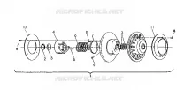 FRIZIONE DRIVEN 650 (4921312131028A)