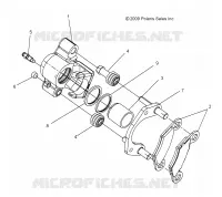FRENO POSTERIORE CALIPER