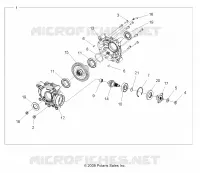 TRASMISSIONE, REAR GEARCASE INTERNALS