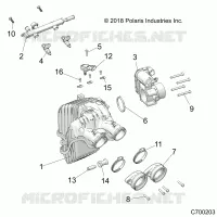 ENGINE, INTAKE AND CORPO FARFALLATO