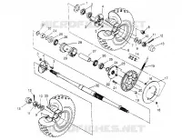 TRAZIONE POSTERIORE MONTAGGIO XPLORER 4X4 W959140 (4930223022C008)