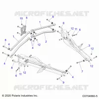 SOSPENSIONE POSTERIORE TRAILING ARMS MOUNTING
