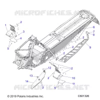 CHASSIS, PROTEZIONE FRIZIONE/FOOTRESTS/RUNNING BOARDS