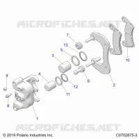 BRAKES, PINZA FRENO POSTERIORE