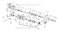 ALBERO DI TRASMISSIONE ASSEMBLY WIDETRAK LX 0952064 and  EUROPEAN WIDETRAK LX E952064 (4928942894B008)
