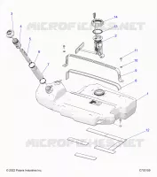 SISTEMA DI ALIMENTAZIONE CARBURANTE, FUEL TANK