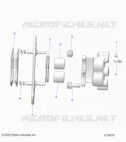 FRENO ANTERIORE CALIPER