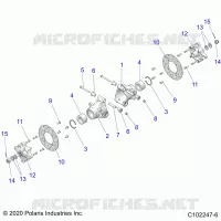SOSPENSIONEDLE HUBS, CARRIER AND BRAKE DISC