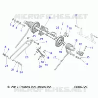 SUSPENSION, POSTERIORE COPPIA ARM