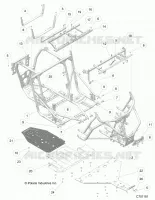 CHASSIS, TELAIO PRINCIPALE AND SKID PLATES
