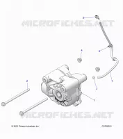 TRASMISSIONE, FRONT GEARCASE MOUNTING