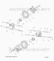 SUSPENSION, PORTAPACCHI POSTERIORE