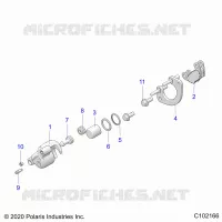 FRENO ANTERIORE CALIPER