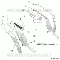PARAFANGO POSTERIORES AND BEZELS- Z19VFE99AD/BD/AK/BK/AN/BN/LD/K99AD/BD/AK/BK/AN/BN/LK/LE/L99AC/BC/M99AL (C700248-8)