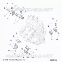 MOTORE, MOUNTING &amp; LONG BLOCK