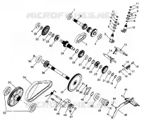 SCATOLA DEGLI INGRANAGGI (Internal Components)