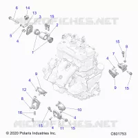 MOTORE, MOUNTING &amp; LONG BLOCK