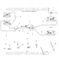 BRAKES, BRAKE LINES AND CILINDRO PRINCIPALE