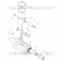 PISTONE AND ALBERO MOTORE STAR (4915431543024A)