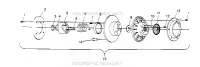 FRIZIONE DRIVEN ASSEMBLY 600 XCR 0951676 (4929132913C001)