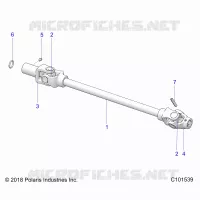 TRASMISSIONE, FRONT PROP SHAFT