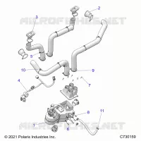 MOTORE, HEATER PREP SYSTEM