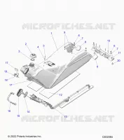SISTEMA DI ALIMENTAZIONE CARBURANTE, FUEL TANK ASM.