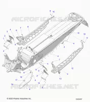 CHASSIS, PROTEZIONE FRIZIONE, FOOTRESTS, AND RUNNINGBOARDS