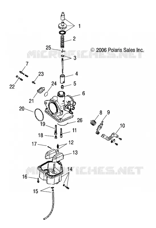MOTORE, CARBURATORE