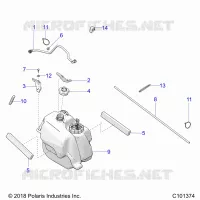 SERBATOIO DI CARBURANTE ASM.