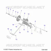 SUSPENSION, POSTERIORE COPPIA ARM