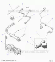 SISTEMA DI ALIMENTAZIONE CARBURANTE, RAIL, LINES AND THROTTLE BODY