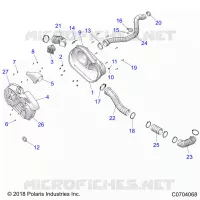 TRASMISSIONE, CLUTCH COVER AND DUCTING