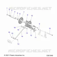 SUSPENSION, POSTERIORE COPPIA ARM