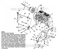 MONTAGGIO DEL MOTORE XLT LTD 0973756 and EUROPEAN XLT LTD E973756 (4937793779C001)