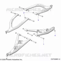 SOSPENSIONI ANTERIORI CONTROL ARMS MOUNTING