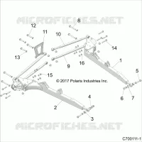 SOSPENSIONE POSTERIORE CONTROL ARMS