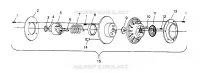 FRIZIONE DRIVEN XLT 0966756 (4933823382C001)