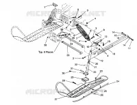 SOSPENSIONI ANTERIORI and SCIARE LITE/0933433,STARLITE/0933427 and  LITE DELUXE/093 (4922972297010A)