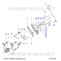 DRIVE TRAIN, PRINCIPALE SCATOLA INGRANAGGI