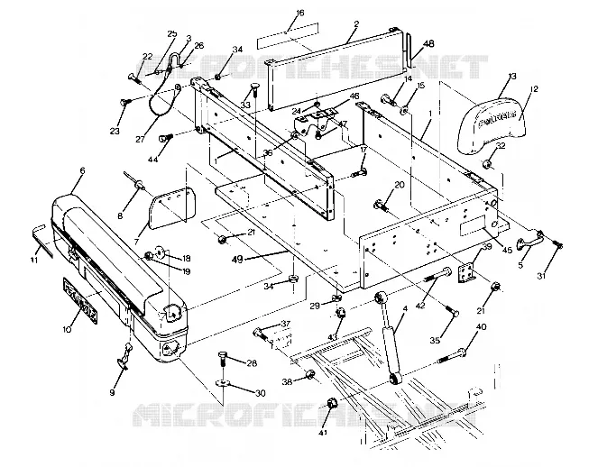 UTILITY DUMP BOX ASSEMBLY (4916361636013A)