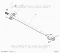 TRASMISSIONE, FRONT PROP SHAFT