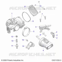 ENGINE, CORPO FARFALLATO AND FUEL RAIL